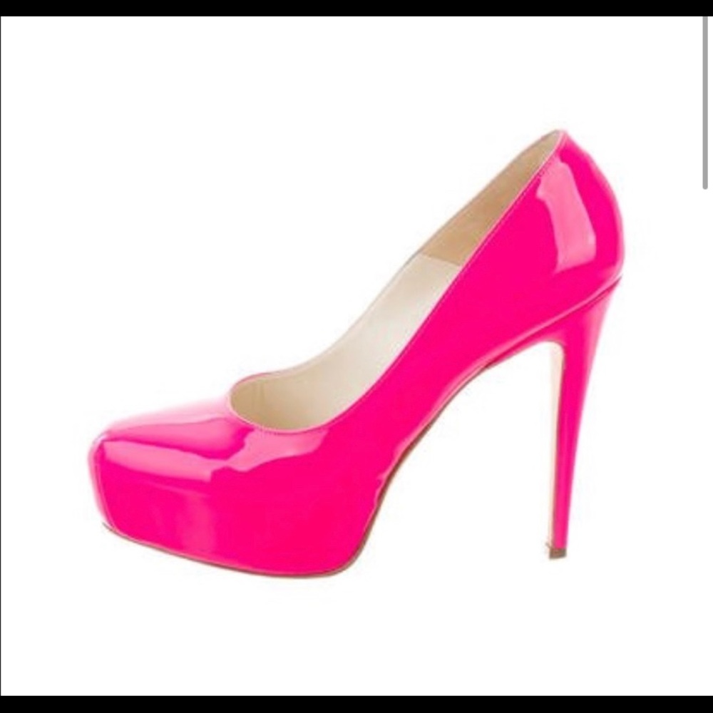 Brian Atwood Hot Pink Pumps